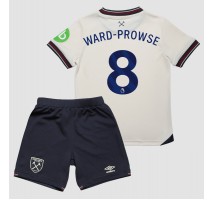 West Ham United James Ward-Prowse #8 Koszulka Wyjazdowa dzieci 2025-26 Krótki Rękaw (+ krótkie spodenki)
